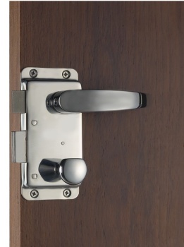 Schloss ohne Klinke, rechts außen