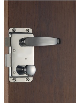 Schloss ohne Klinke, links außen