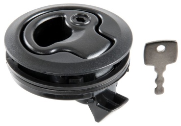 Bodenheber Nylon, schwarz mit Schloß