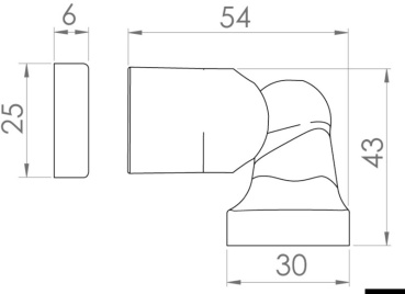 Magnetisches Federzugschloss AISI 316 hochglanzpol
