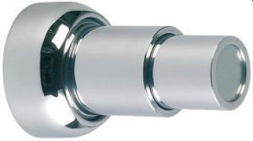 Magnetisches Turschloß, ausziehbar Messing