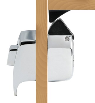 Messingtaster m. Schloss