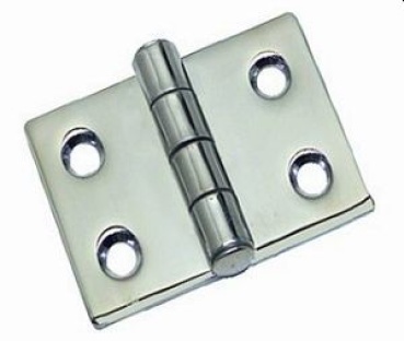 Scharnier, herausragender 5mm AISI316 50x50 mm