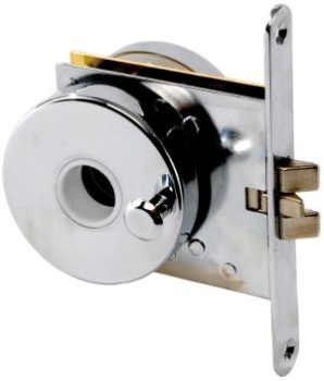Einsteckschloß m. Vibrationsschutz 110 x 13 mm