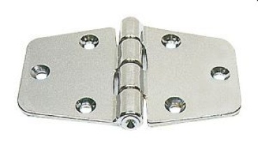 Spritzgegossenes Scharnier Messing, ver. 100x60 mm