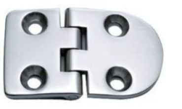 Scharnier B 95° AISI316 70x40 mm