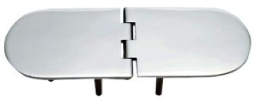 Scharnier A 95° AISI316 190x65 mm