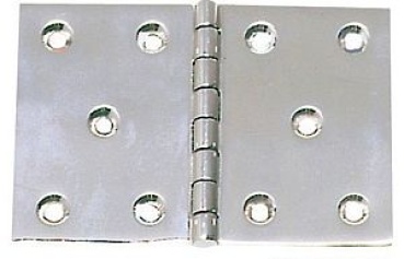 Scharnier, gegossen AISI316 130x90 mm