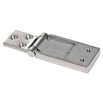 Einbauscharnier AISI316, hochglanzpoliert 100x50mm
