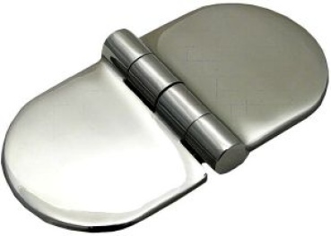 Scharnier, gegossen AISI316 74x38 mm