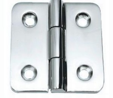 Scharnier A 95° AISI316 66x66 mm