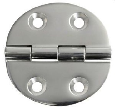 Scharnier A 95° AISI316 65x65 mm