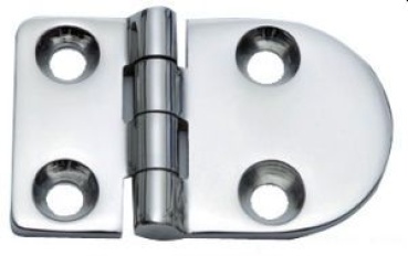 Scharnier A 95° AISI316 63x40 mm