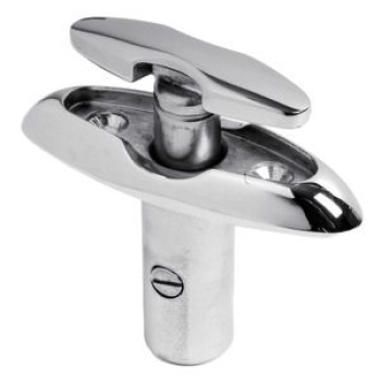 Mini Klampe, abwendbar AISI316 hochglanz. 89x31 mm