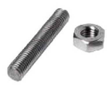 VA-Stahl Stiftschrauben-Set 6 x 60 mm