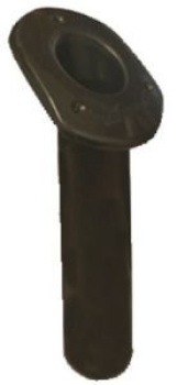 Angelrutenhalter, schwarz 30°