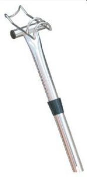 Angelrutenhalter aus Edelstahl Für 1 Angelrute