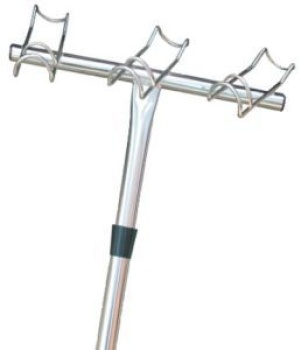 Angelrutenhalter 3 Angelruten (links)