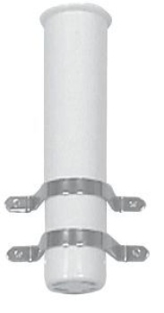 Angelrutenhalter zur Wandmontage Ø41 mm