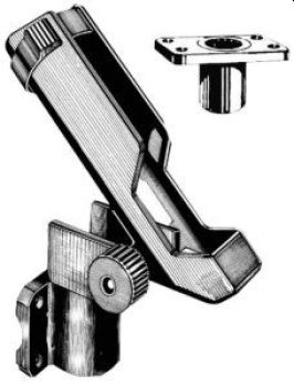 Angelrutenhalter Ø38 mm