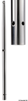 Relingstutz m. Drahtdurchlass AISI316 710 mm