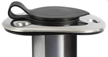 Angelrutenhalter zum Einbau 60°