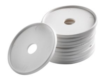 Unterlegscheibe aus weißem Polyethylen Verpackung: 10 S