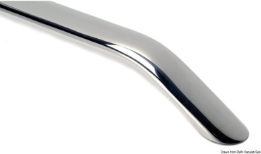 Handlauf AISI316 20x40 mm 457 mm - Zusatzbild 1