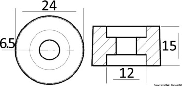 Ringanode aus Zink 70/90/115 PS SET 2Stk. - Zusatzbild 1