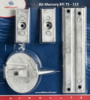 Anoden-Set f. Mercury 75115 EFI Magnesium