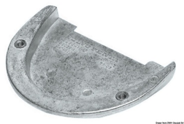 Zink-Fußanode Duo Prop