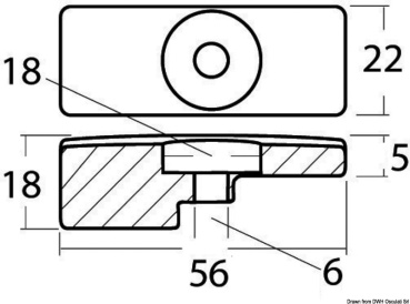 Zink-Plattenanode f.Suzuki 60/140 PS Viertakter - Zusatzbild 1