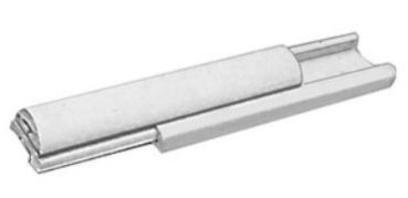 Anschlussmuffe, weiß 40 x 40 mm