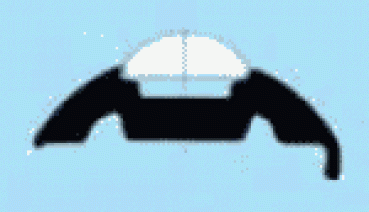 PVC-Scheuerleiste, weiß 30 mm