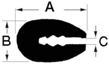 Selbsthaftende Profilleiste weiß 114 x 103 mm