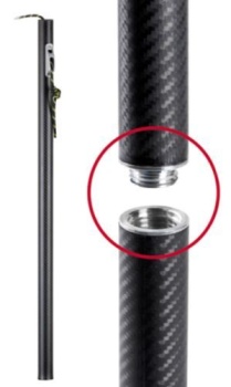 Karbongestänge abnehmbar 110/231cm