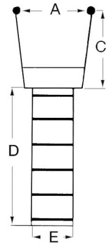 Plattform-Gangway-Badeleiter, groß