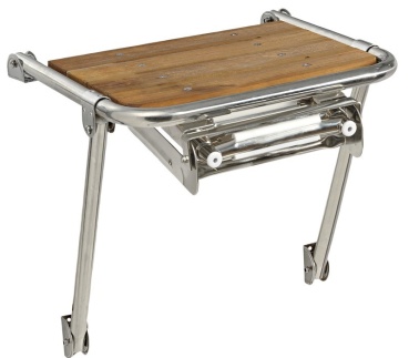 Badeplattform TL 45×39?cm m. teleskopischer Leiter - Zusatzbild 1