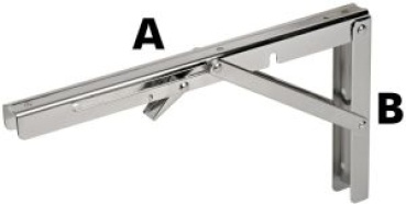 Einklappbarer Arm für Tische 303 x 165 mm