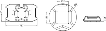 Kissen für Kampfstuhl Adriatico E4868007 - Zusatzbild 1