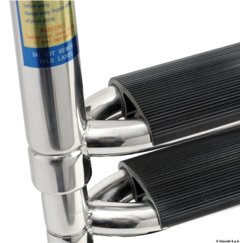 Teleskopbadeleiter Large AISI 316 – 3 Stufen (schwarz) - Zusatzbild 2