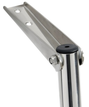 Teleskopbadeleiter Large AISI 316 – 4 Stufen (schwarz) - Zusatzbild 1