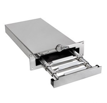 Versenkbare Miniatur-Badeleiter, 3-stufig, AISI 316 - Zusatzbild 1