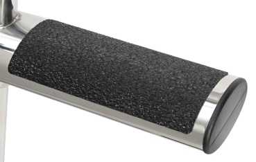 DIVER Ausziehbare Badeleiter – 4 Stufen, schwarz - Zusatzbild 2