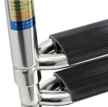 Badeleiter, ausziehbar AISI 316, 4 Stufen, 395 × 1130 mm - Zusatzbild 1