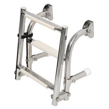 Klapp-Badeleiter AISI 316, 3-stufig, 630x260 mm - Zusatzbild 1