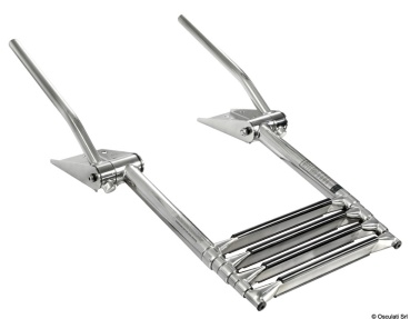 Ausziehbare Badeleiter m.Griff 4-stufig - Zusatzbild 2