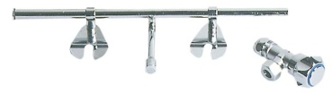 Bidet Kit Kalt/Warmwasser / mit zwei Hähnen, für Warm- und Kaltwasser
