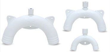 Polypropylensiphon f.WC 38 (1" 1/2) mm