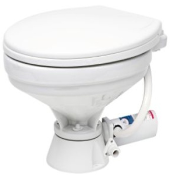 Elektr. Toilette groß Kunstst.Toilettenbrille 24V 7,5A